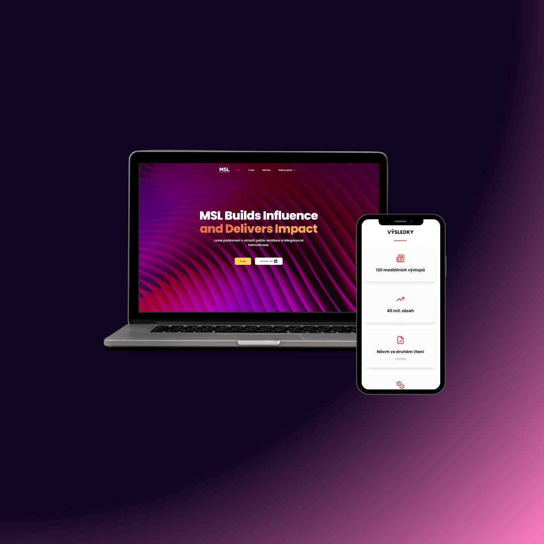 MSL Agentura - Redesign pro lídra v PR - MSL ČR (Publicis Groupe)